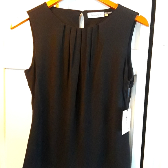 Calvin Klein Tops - NEW Calvin Klein Pleated Front Tank